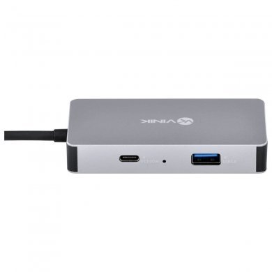 HC-5VGA Vinik Hub USB-C 5 em 1 2x HDMI 1x VGA 1x USB 3.0 1x USB-C