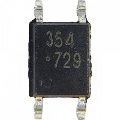 HCPL-354-000E 5x Acoplador Optico AC NPN Phototransistor 354