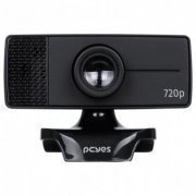PCYES webcam RAZA HD 720p USB 2.0 preto plug and play