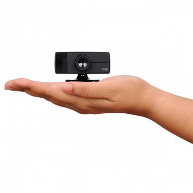 PCYES webcam RAZA HD 720p USB 2.0 preto