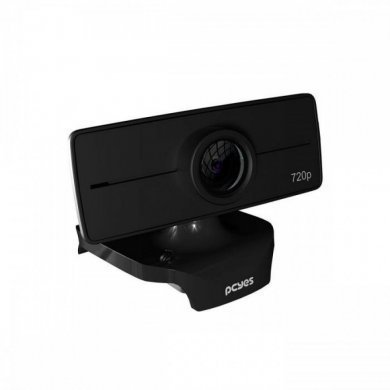 PCYES webcam RAZA HD 720p USB 2.0 preto