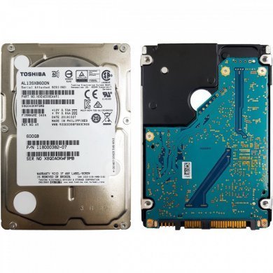 Toshiba HD 600GB SAS 6GB SFF 2.5 15k AL13SXB600N