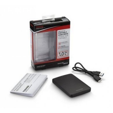HDTB305XK3AA HD Externo Toshiba Canvio Basic 500GB