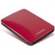 HD Externo Toshiba 2TB Canvio Connect USB 3.0 5400RPM 2.5 Polegadas Cor: Vermelho