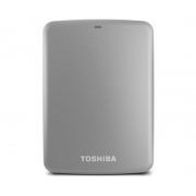 HD Externo Toshiba 2TB Canvio Connect 5400RPM USB 3.0 Cor: Prata