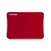 TOSHIBA HD Externo 2TB USB 3.0 Canvio Connect II V8 Cor: Vermelho