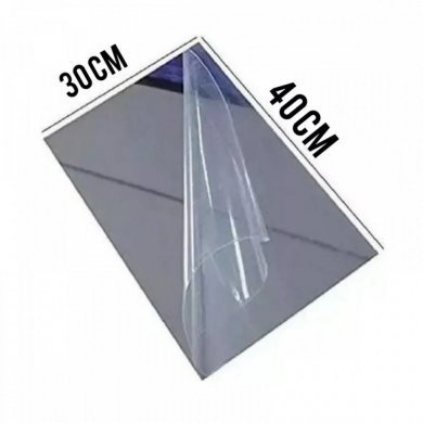 HEP3040Q Espelho adesivo decorativo autocolante 30x40CM