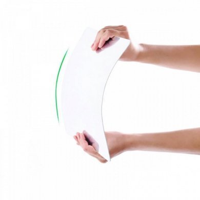 HEP3040Q Espelho adesivo decorativo autocolante 30x40CM