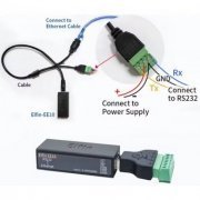Flexport Conversor Ethernet RJ45 para serial RS232 te