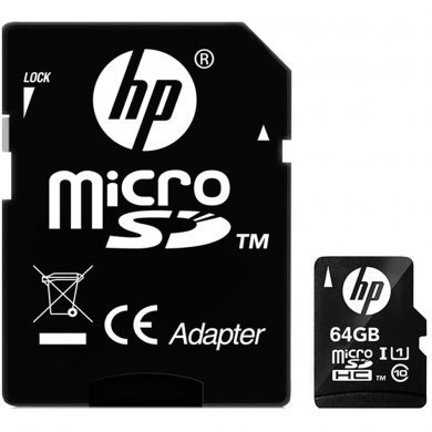 HFUD064-1U1BA HP Cartão de Memoria 64GB Micro SDHC UHS-I