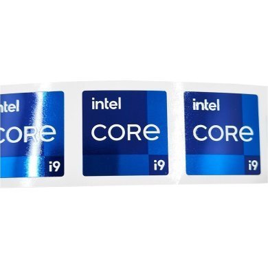 HG36W000O00 Selo adesivo original para Processador Intel Core i9 Azul