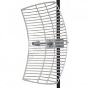 Antena Direcional Hyperlink Grade 5.8Ghz 27dBi Homologada - Potência Máxima 100 Watts, Impedância 50 Ohms / Po