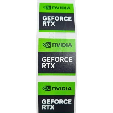 HG7IR000100 Etiqueta selo adeviso original para GPU Nvidia GEFORCE RTX