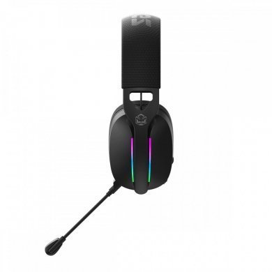 Pcyes headset gamer Nowy Black Vulcan RGB USB