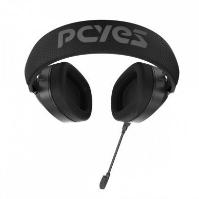 Pcyes headset gamer Nowy Black Vulcan RGB USB