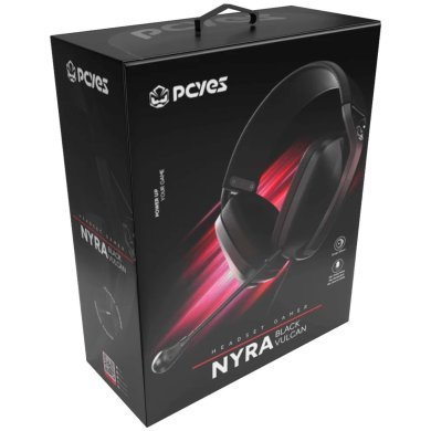 HGNYBV Pcyes headset gamer Nyra Black Vulcan driver 40mm P2