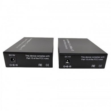 HL-2111S-20A/B Conversor de Midia WDM Gigabit A+B Monomodo 20Km