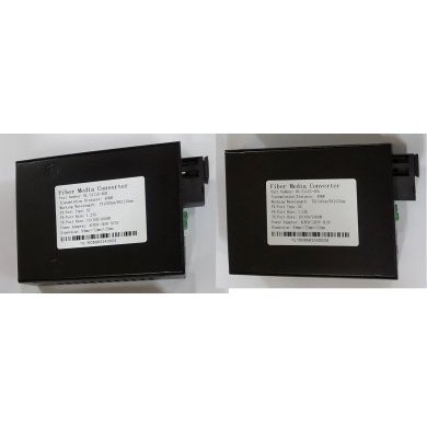 HL-2111S-40A/B Conversor Midia Giga SM WDM Par A e B 40km