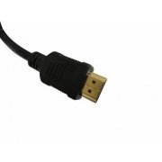 Cabo Seccon HDMI M para HDMI M 10M 1.4 Gold Preto