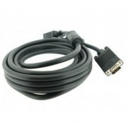 Seccon Cabo VGA para Monitor 10 Metros RGB HD15 Macho x HD15 Macho com Ferrite 10 metros, Conectores: HD15 Mac