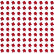 Led vermelho SMD-2 1.9V 20mA kit 100 unidades tamanho: 2.34 x 2.92 x 2.21 mm vermelho
