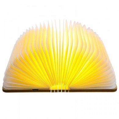 HM6007 Mini luminaria livro decorativo USB recarregável