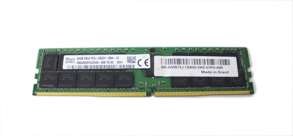HMAA8GR7AJR4N-WM Hynix Memória 64GB DDR4 2933Mhz ECC RDIMM