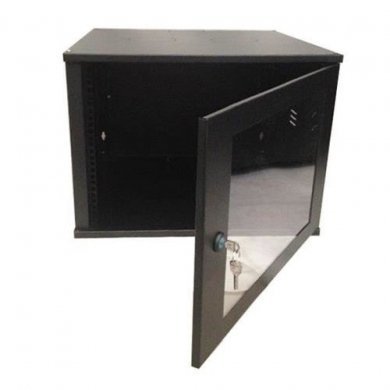 HMAP0619670P Hepso Mini Rack 06u 19p 670mm Desmontado Preto