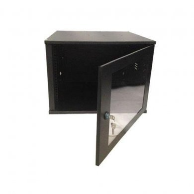 HMAP0819570P Hepso Mini Rack 8U 570mm 19 Polegadas
