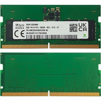 Hynix memória 8GB DDR5 5600MHz SODIMM