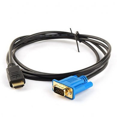 Cabo VGA HD-15 Macho para HDMI Macho