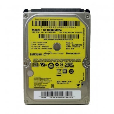 HN-M101MBB HD Samsung 1TB SATAII 2.5 Polegadas
