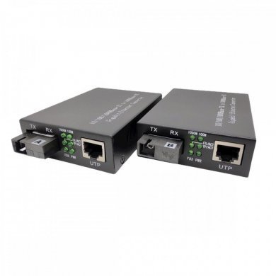 HOE3023-FIT Conversor de Midia WDM Gigabit A+B Monomodo 3Km