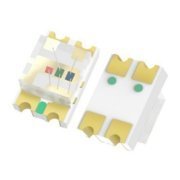 10x LED RGB SMD 0805 Alto Brilho HQG Optoelectronics Vermelho - Verde - Azul