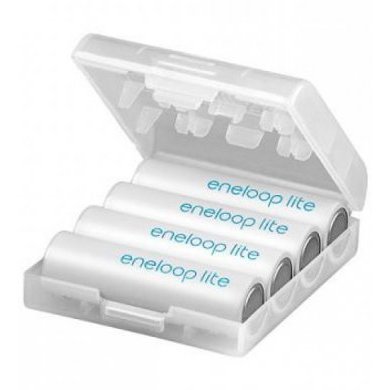 HR-3UTGA-4BP Carregador + Pilhas Recarregáveis SANYO