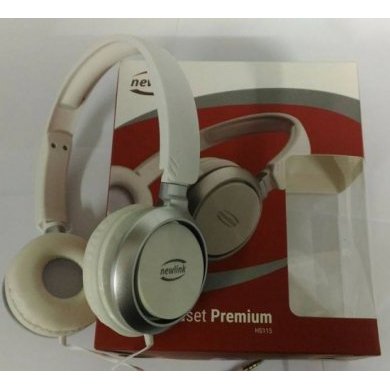 HS-115B Headset Newlink Premium Branco