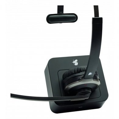 HS-202 5+ Fone Headset Home Office Com base Bluetooth Sem Fio