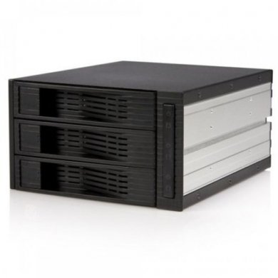 HSB320SATBK Backplane StarTech 3 Baias 3.5 SATAII