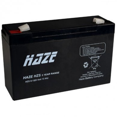 HSC6-12 Bateria Selada 6V 12Ah Haze Power