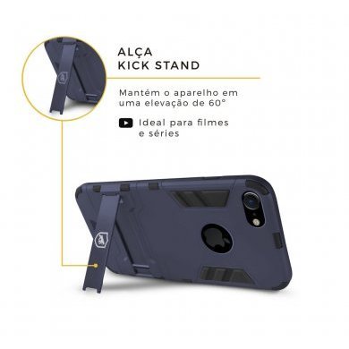 HSLAAEVR8 Gorila Shield Capa Armor para Iphone 7 e 8