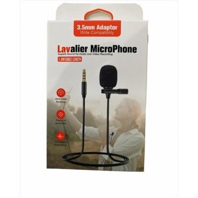 HSX-M01 Microfone de Lapela Profissional 3.5mm