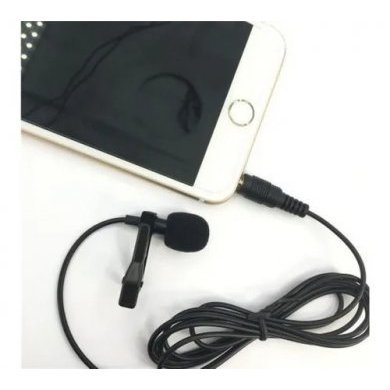 HSX-M01 Microfone de Lapela Profissional 3.5mm