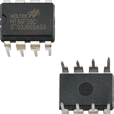 HT66F03C 5x Ci MCU Microcontrolador Holtek 8bit com EEPROM DIP8