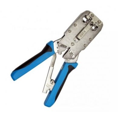 HT-2810R Alicate profissional crimpar CAT5 CAT6 com catraca