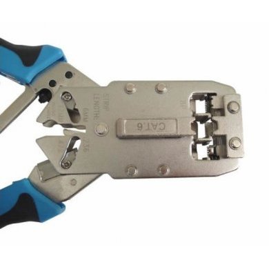 HT-2810R Alicate profissional crimpar CAT5 CAT6 com catraca