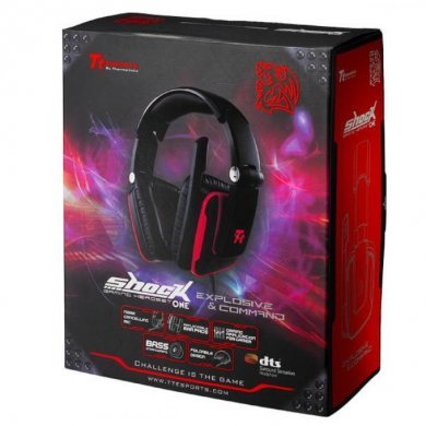 HT-SHO001EC Thermaltake Headset Sports Shock One Usb 5.1 Htsh