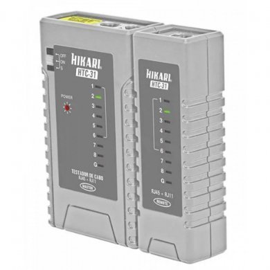 HTC-31 HIKARI Plus Hikari testador de cabos de rede RJ45 RJ11