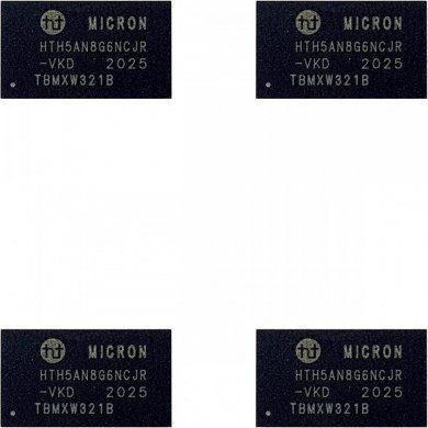 HTH5AN8G6NCJR Kit 4x HT Micron chip memoria DDR4 2Gb 2666 BGA96
