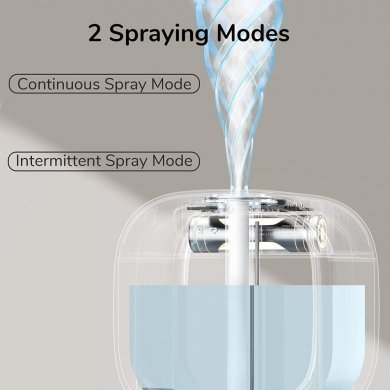 HU18 Umidificador de Ar Mini Cabin Mist sem fio com led