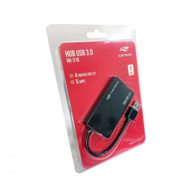 HU-310 C3 Tech HUB 4 Portas USB 3.0